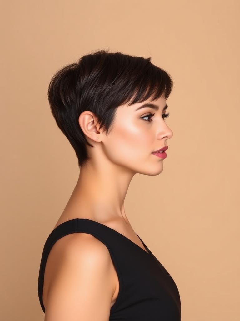 Beispiel kurzes Haar